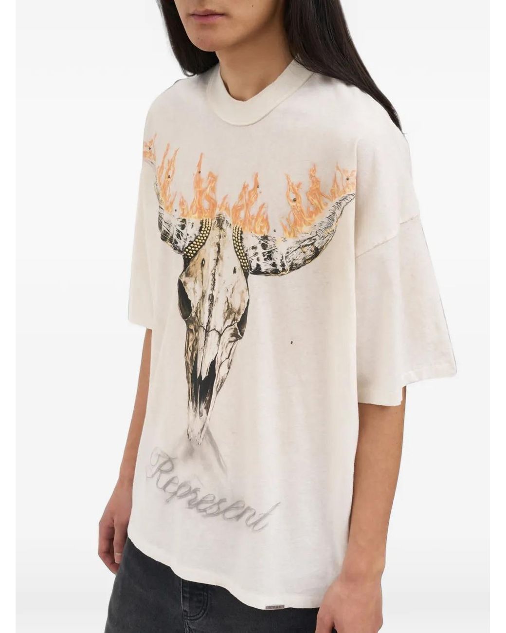Represent Natural British Cowboys Graphic-Print T-Shirt for men