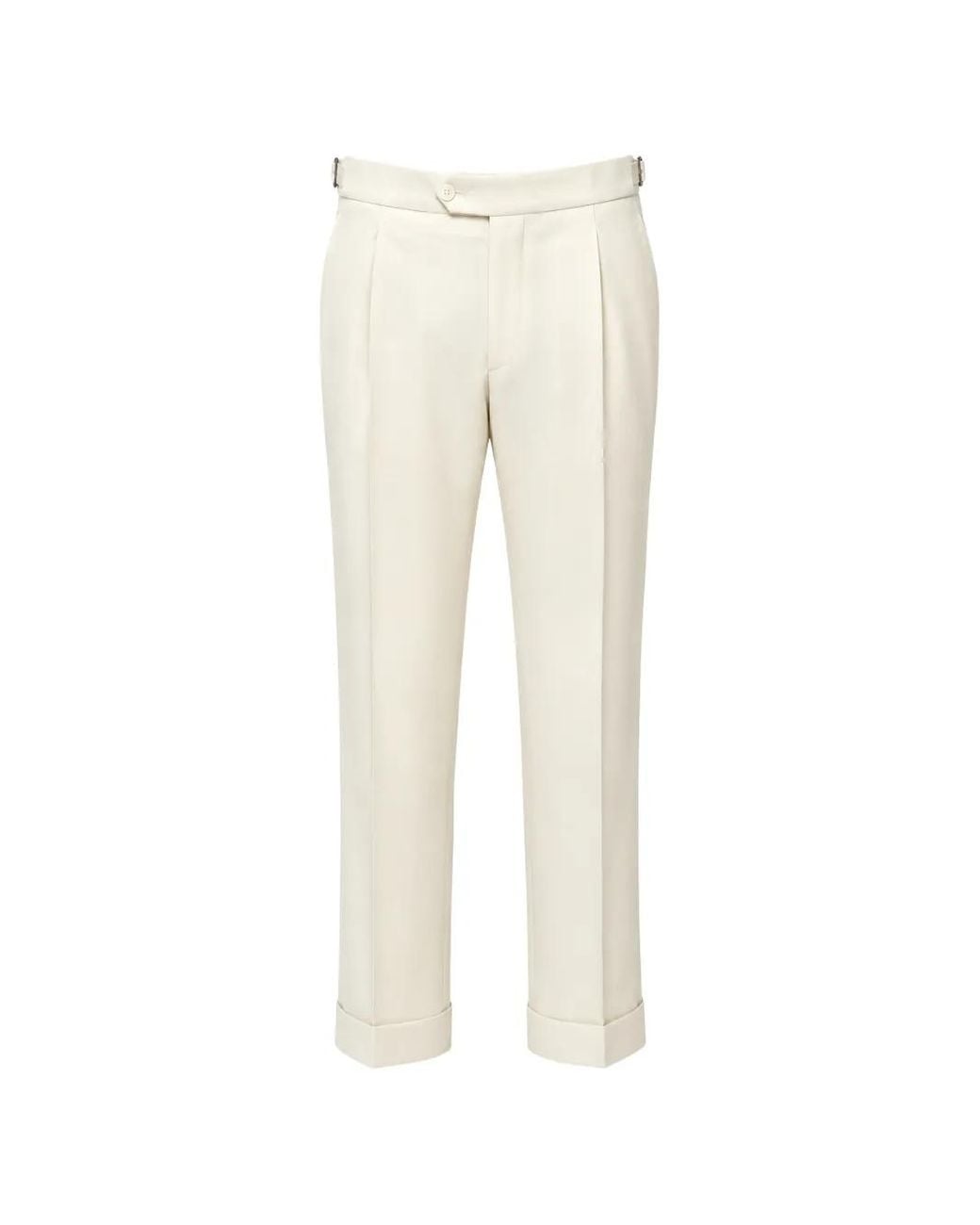 Franzese Collection Natural Stefano De Martino Tailored Trousers for men