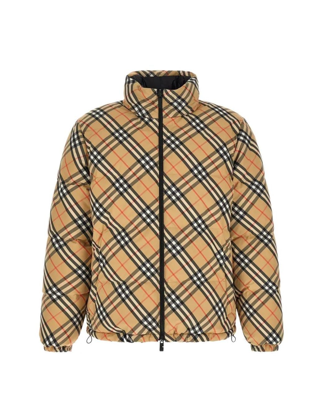 Burberry Metallic Reversible Check Jacket for men