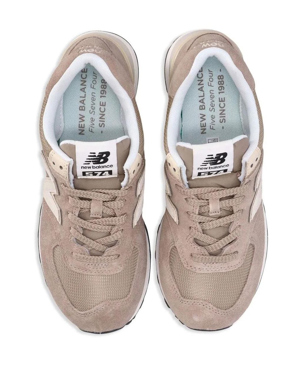 New Balance Pink 574 Low-Top Sneakers