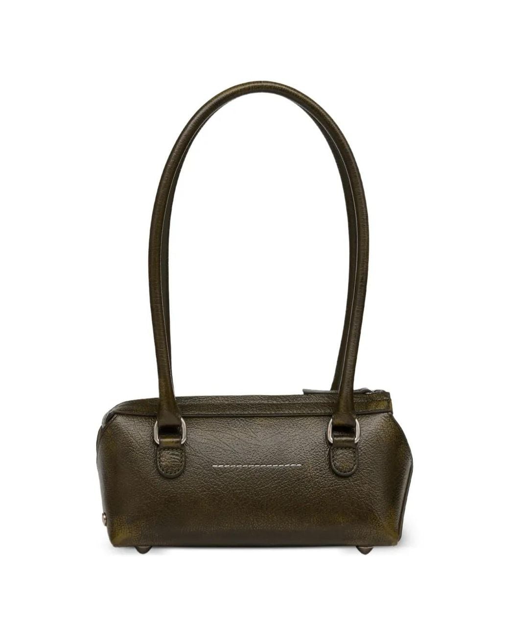 MM6 by Maison Margiela Green New Bauletto J Mini Bag