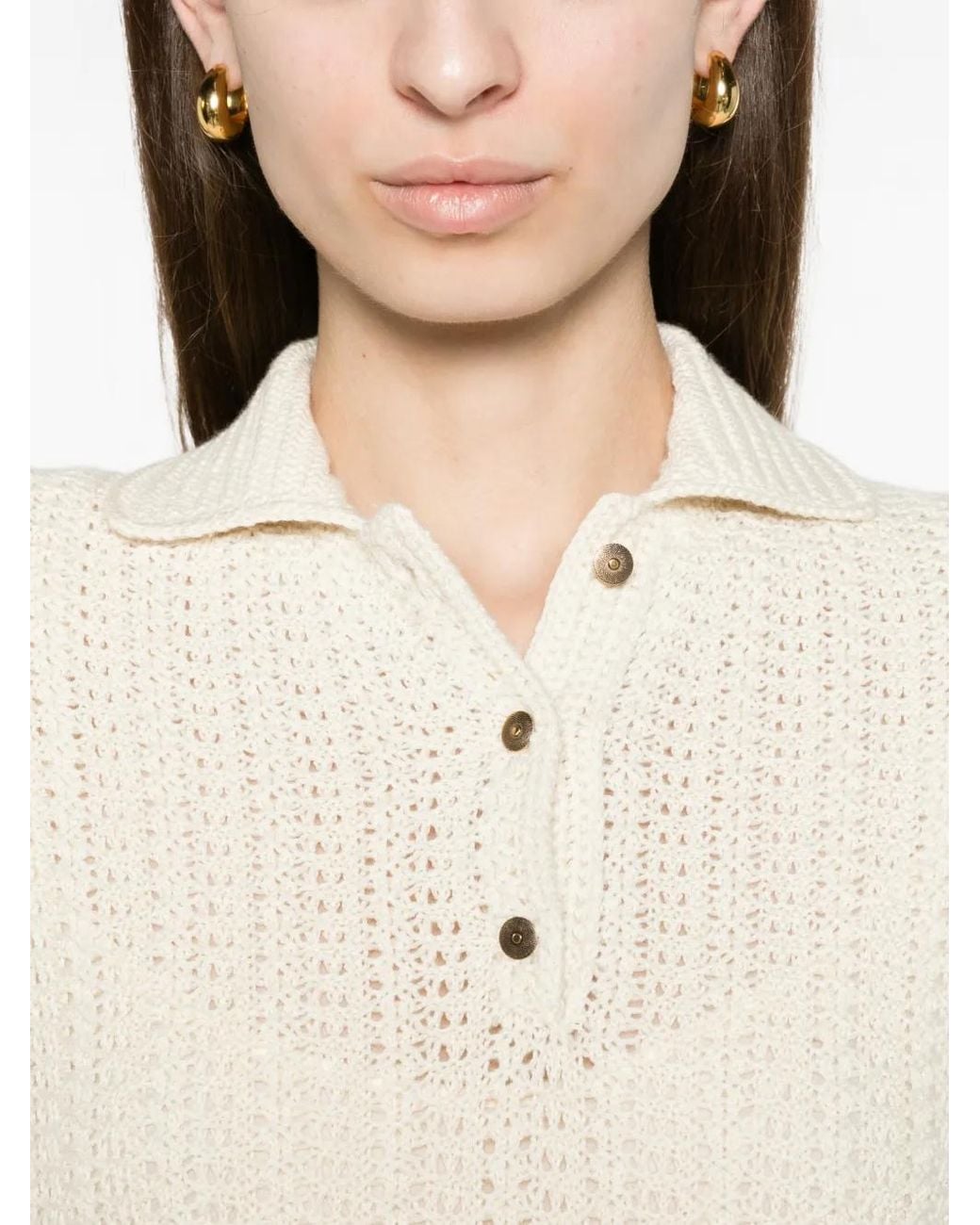 Loro Piana White Arola Dress