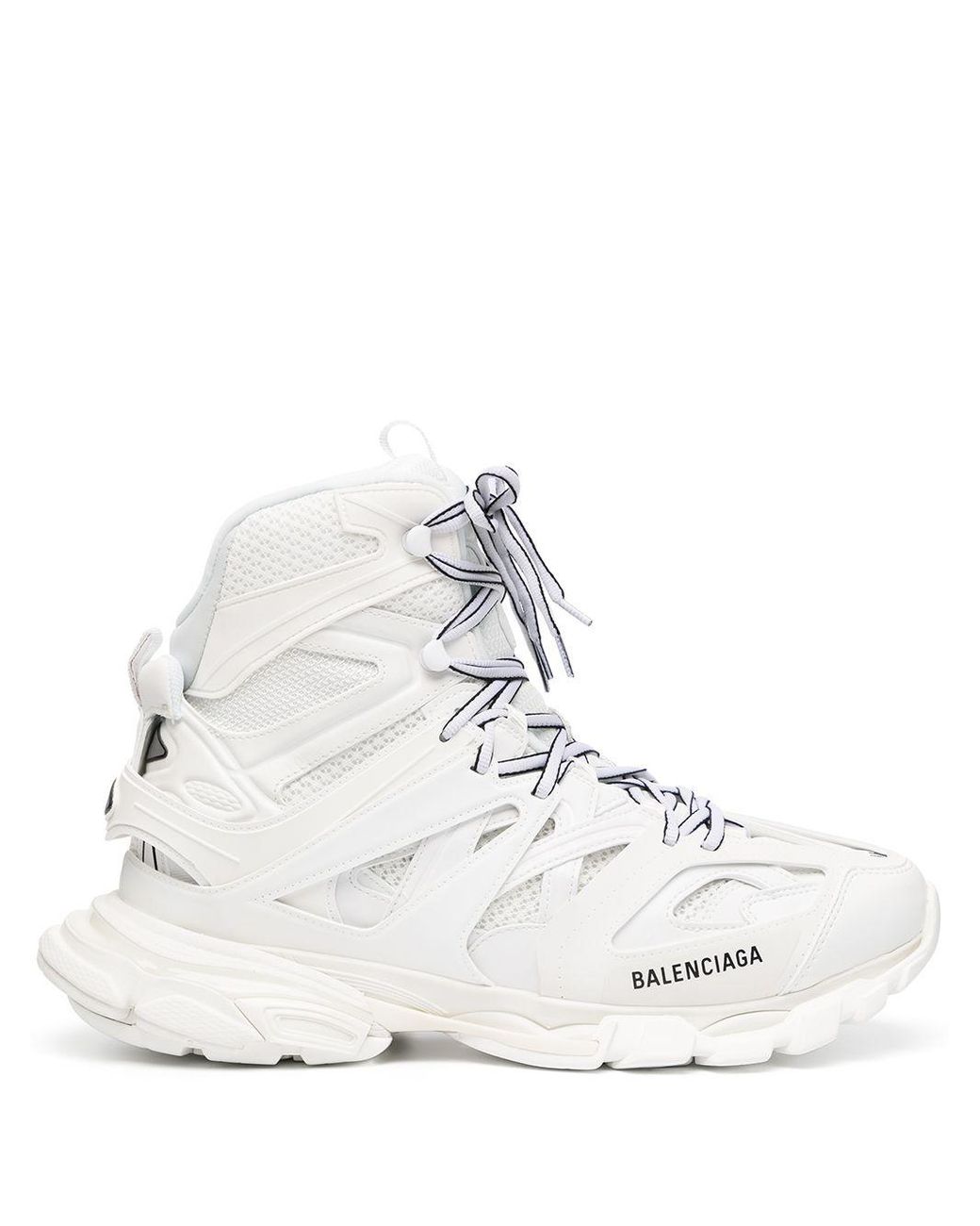 Balenciaga Track Hiking Boots in White for Men - Lyst