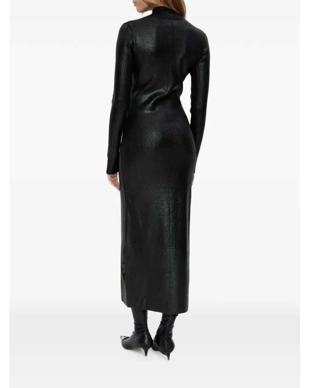 DIESEL Black M-Zary Viscose Dress