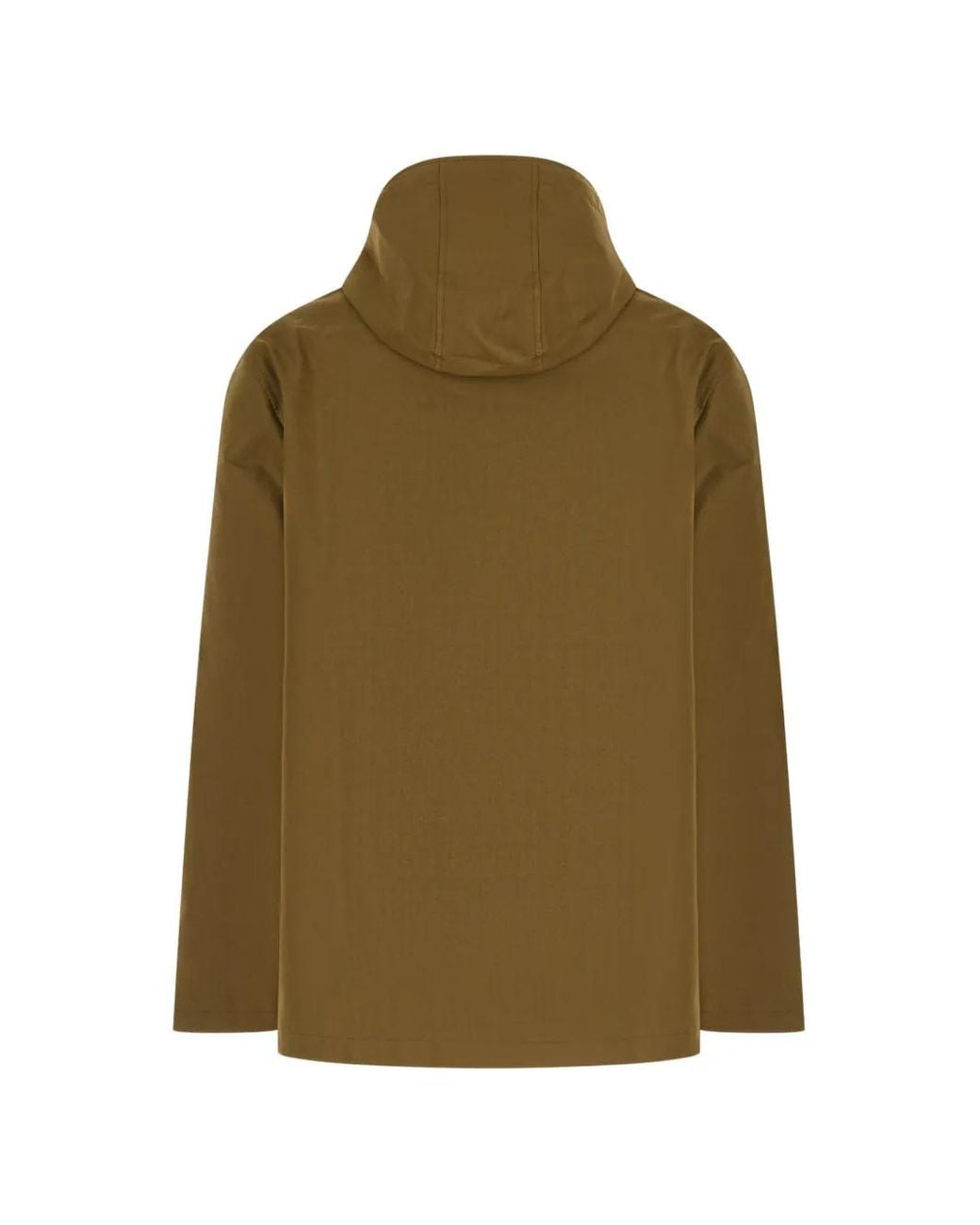 Fendi Green Logo-Print Parka for men