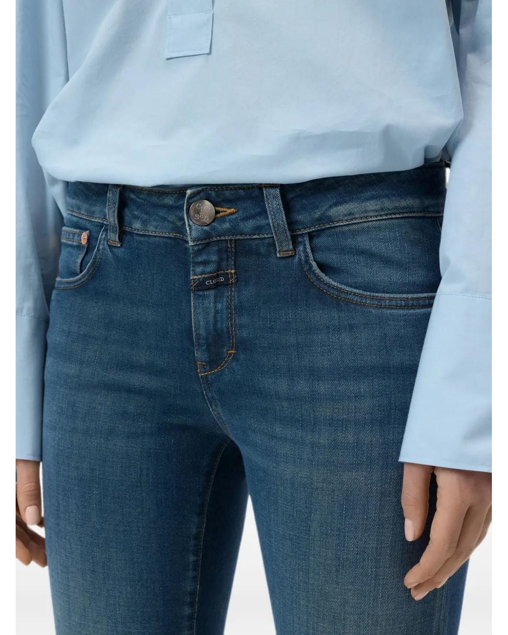 Closed Blue Baker Skinny Jeans
