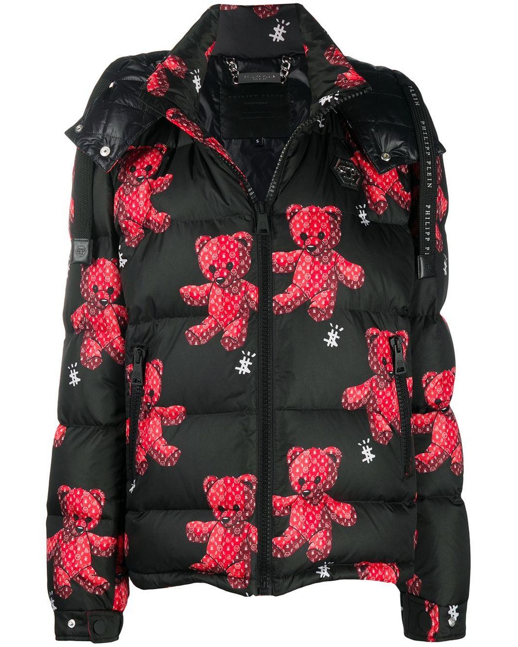 teddy bear puffer jacket