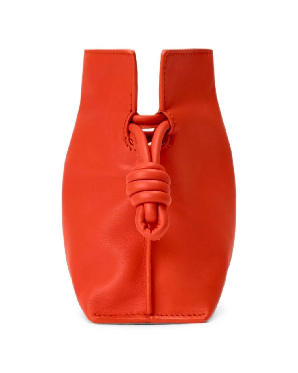 Clutch Flamenco di Loewe in Red