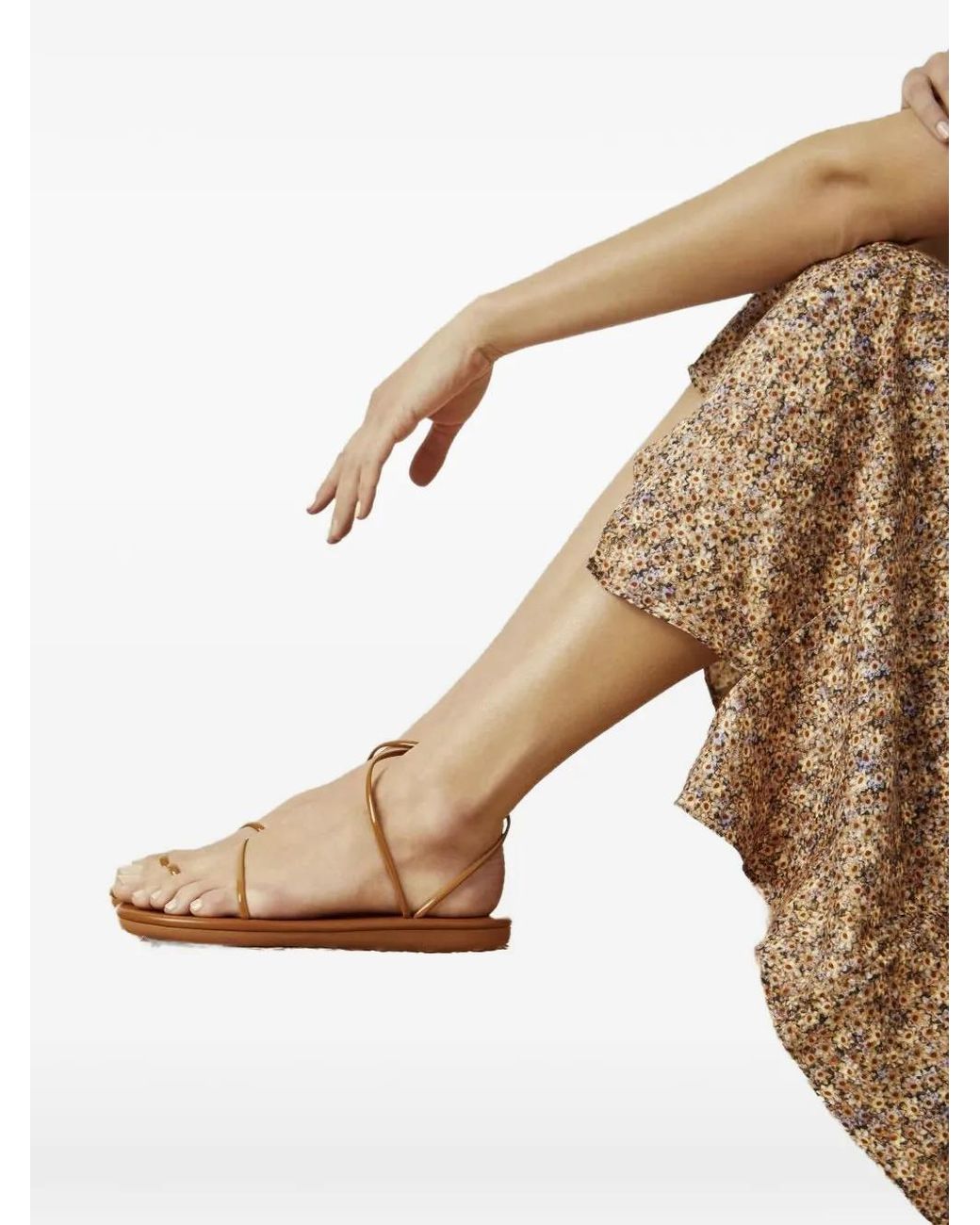 Ancient Greek Sandals White Sandales Kansiz À Design À Brides