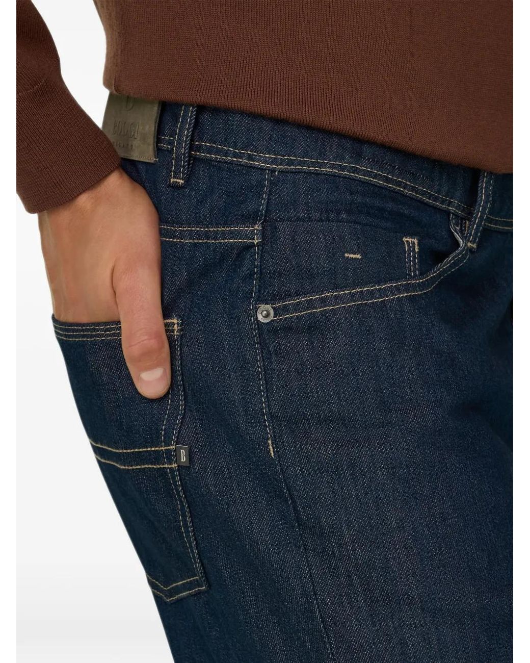 Boggi Jeans in het Blue voor heren