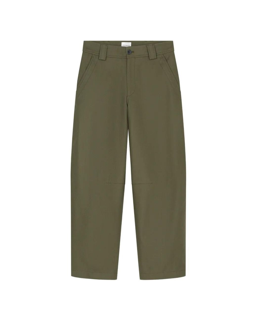 Closed Green Romi Straight-Leg Trousers