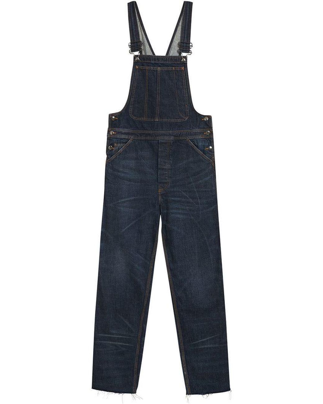 Burberry Denim Overalls in Blue for Men | Lyst