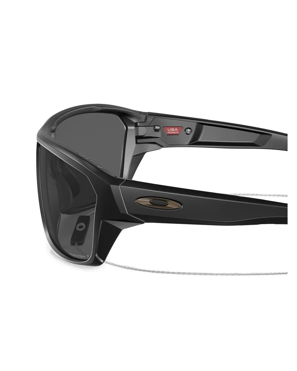 Oakley Black Split Shot Curved Sunglasses