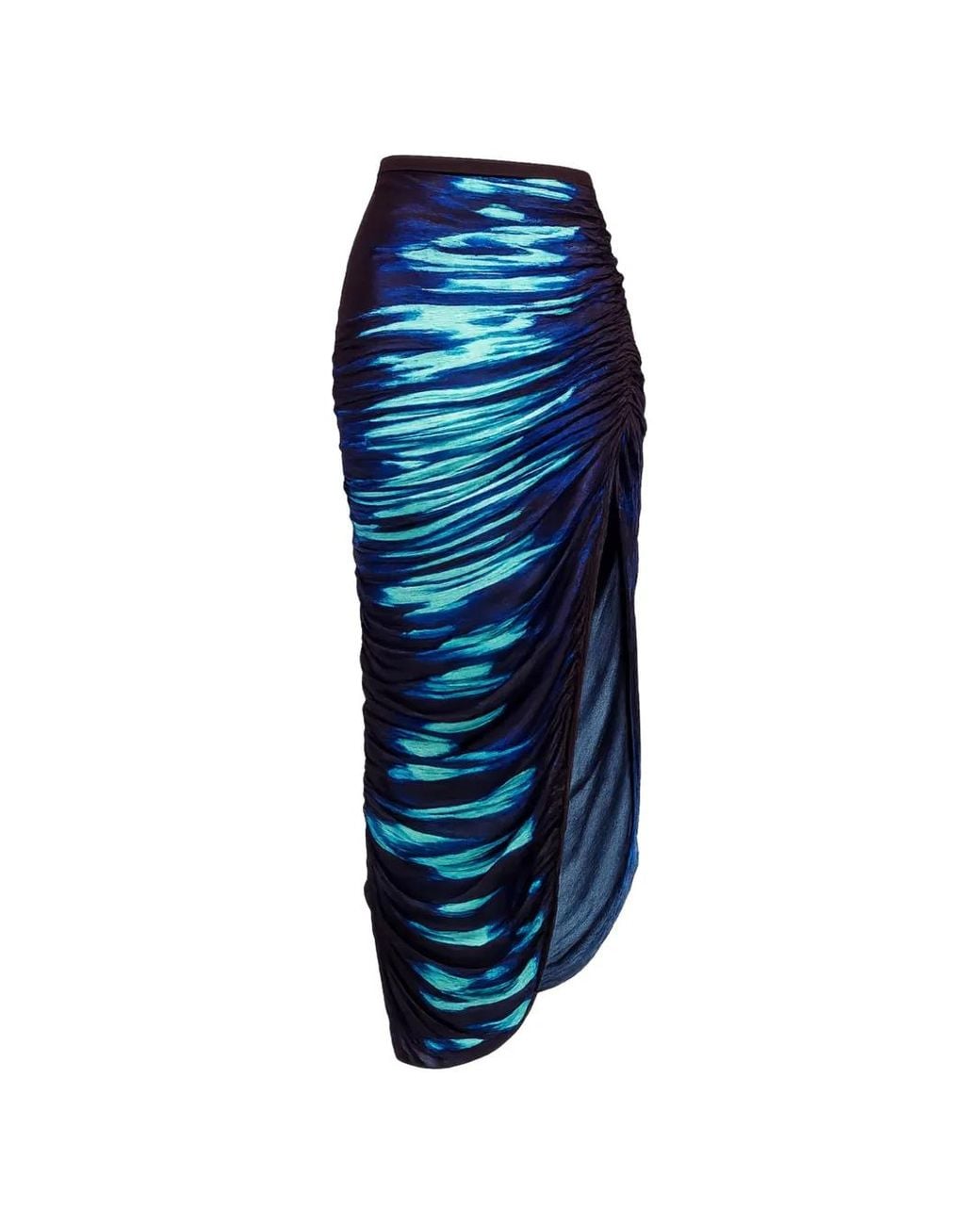 Ph5 Blue Nile Lake-Print Long Skirt