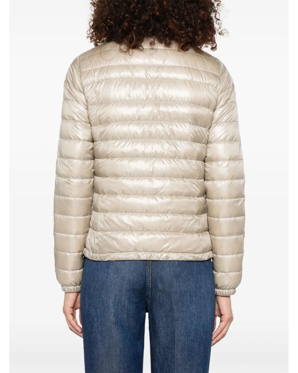 Herno Natural Nylon Short Down Jacket