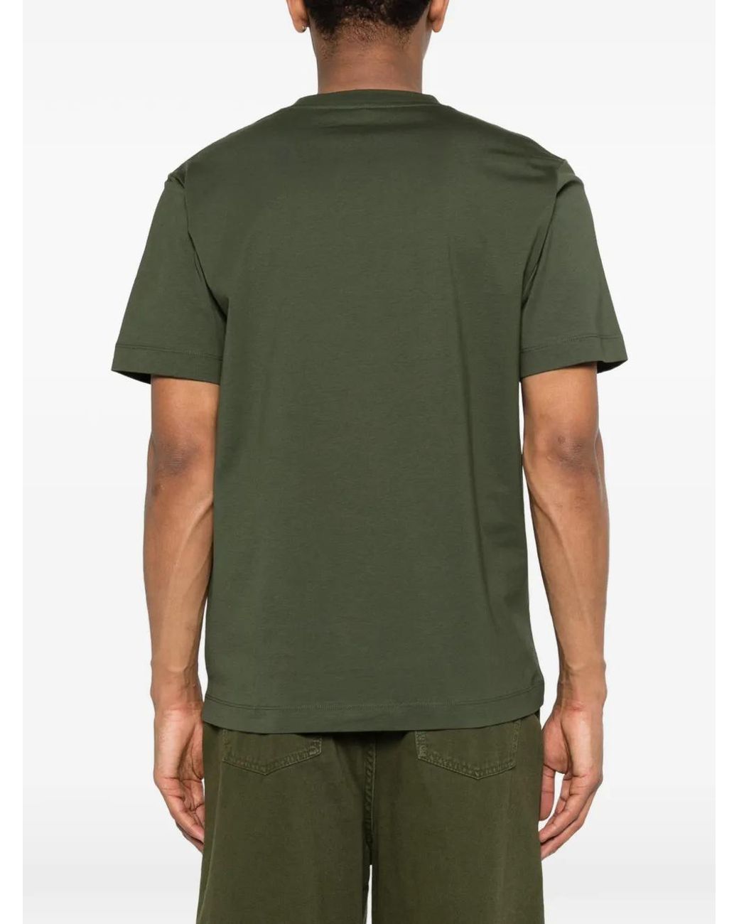 Etudes Studio Green Printed T-Shirt