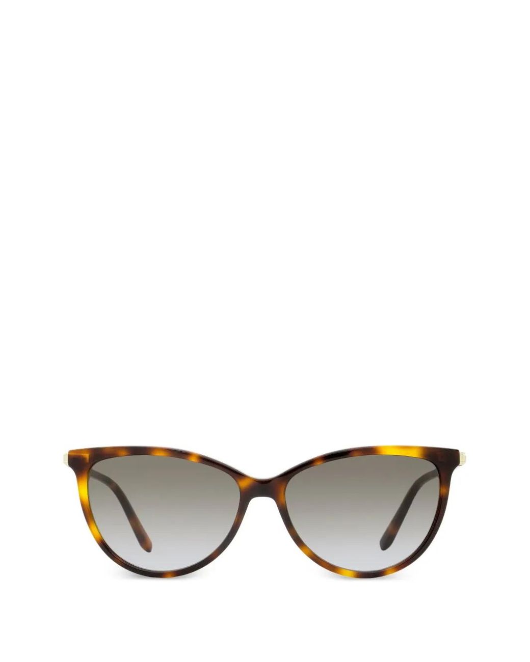 Ferragamo Eyewear Gray Gancini Cat-Eye Sunglasses