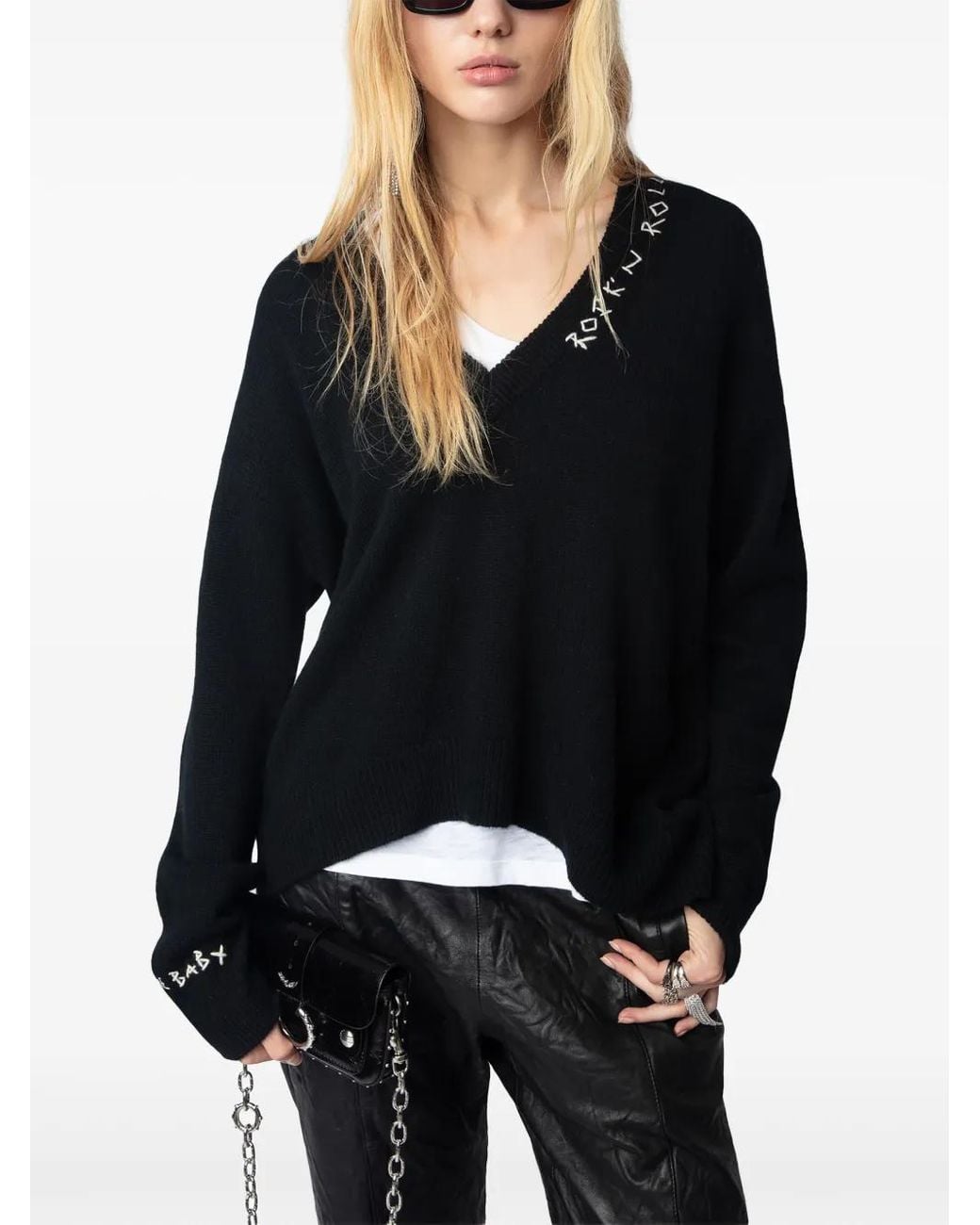 Zadig & Voltaire Black Milky Sweater