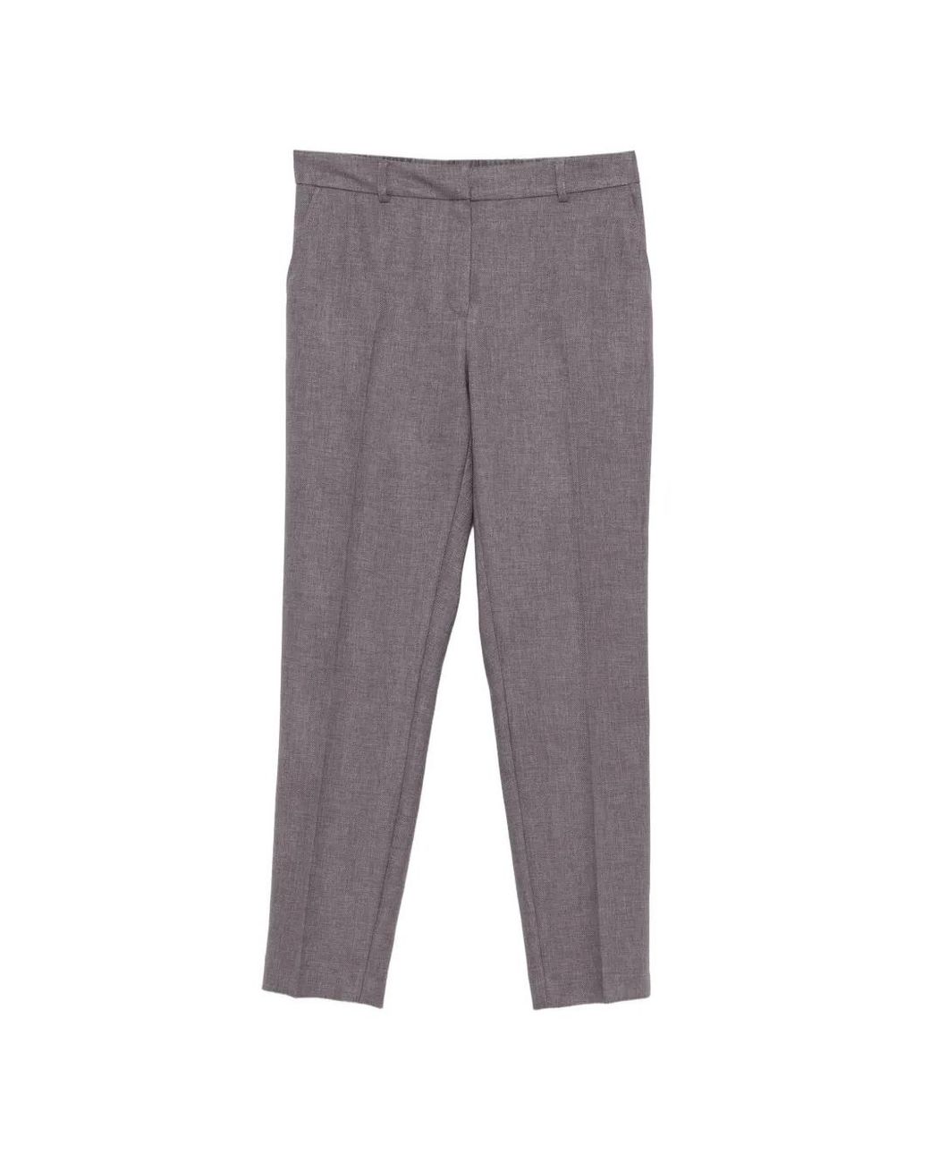 MAISON 123 Black Felix Side-Pockets Trousers