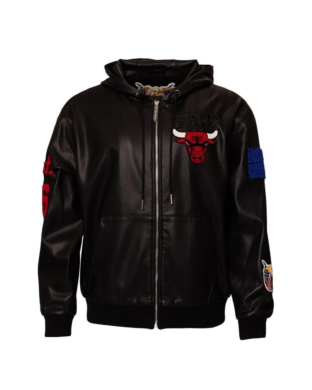 Jeff Hamilton Black X Nba Zip-Fastening Jacket for men