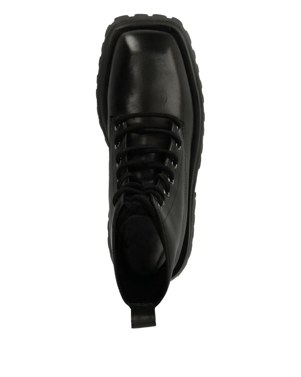 DKNY Leren Laarzen in het Black