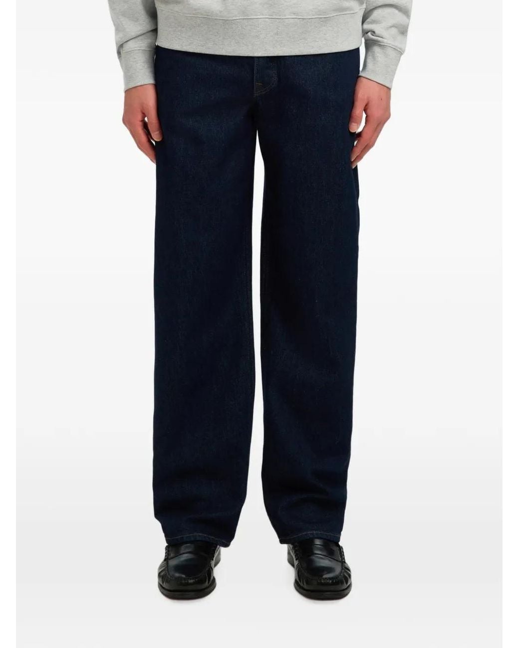 SELECTED Blue 220 Loose-Fit Jeans for men