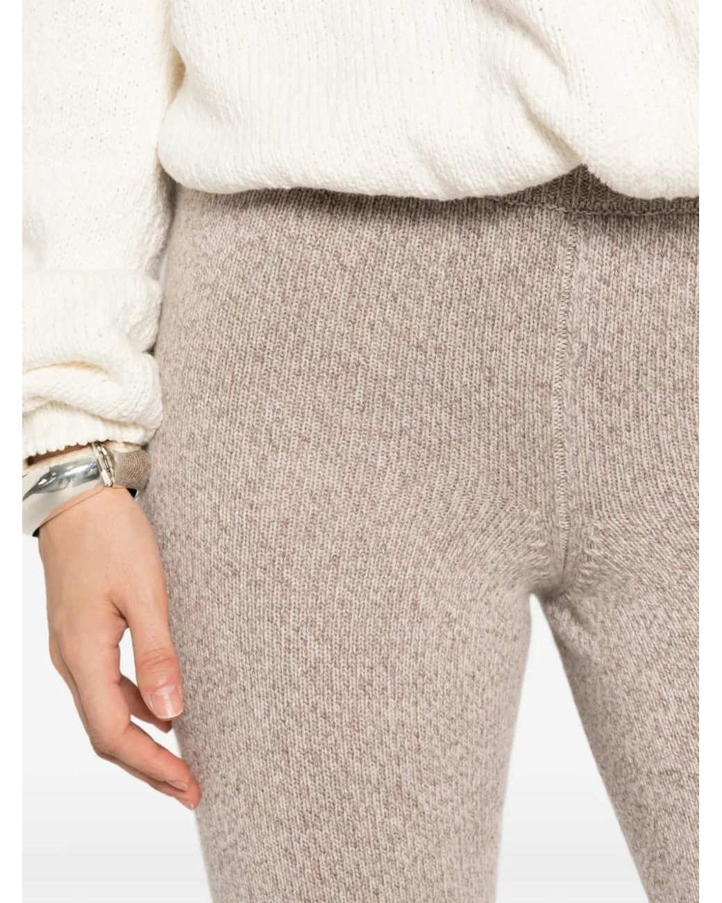 ELY ELY Flared Broek in het White