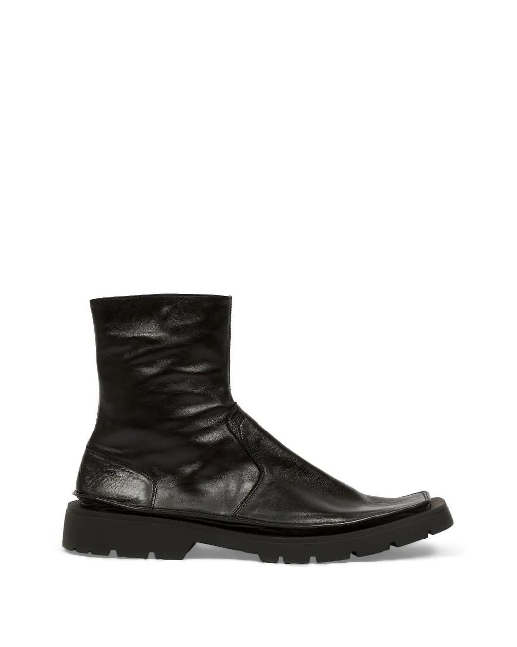 Maison Margiela Black Level Ankle Boots for men