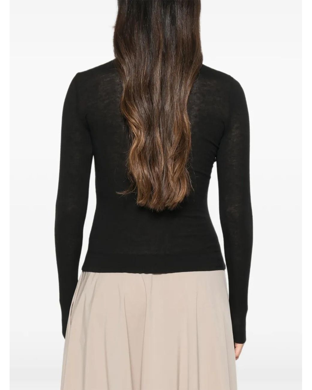 Pull À Col Roulé Herno en coloris Black