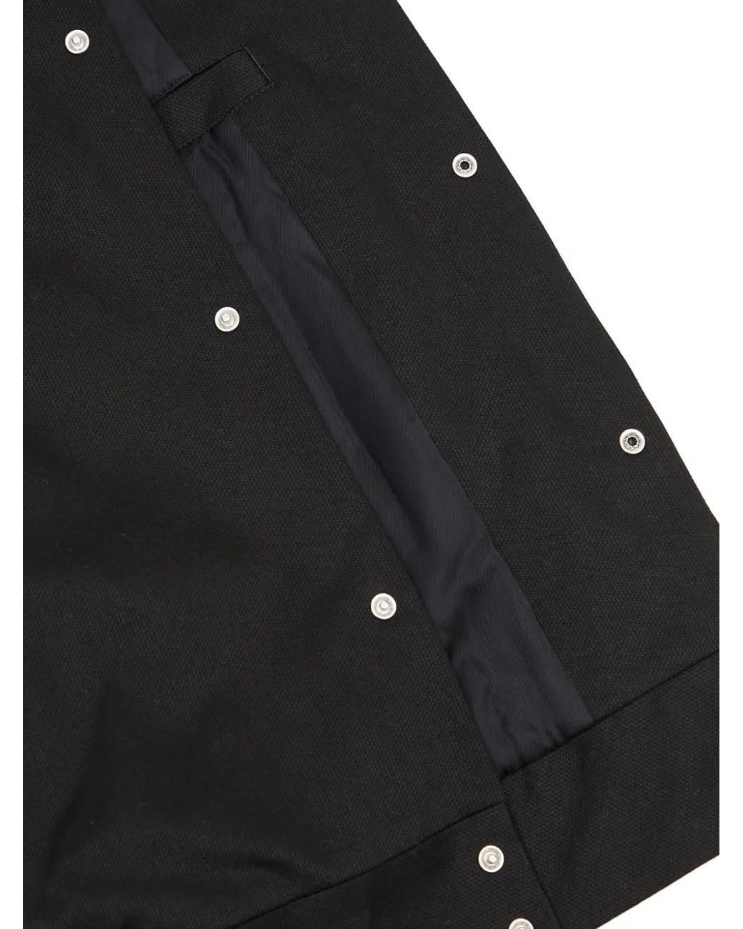 Wacko Maria Black Piped-Trim Jacket for men