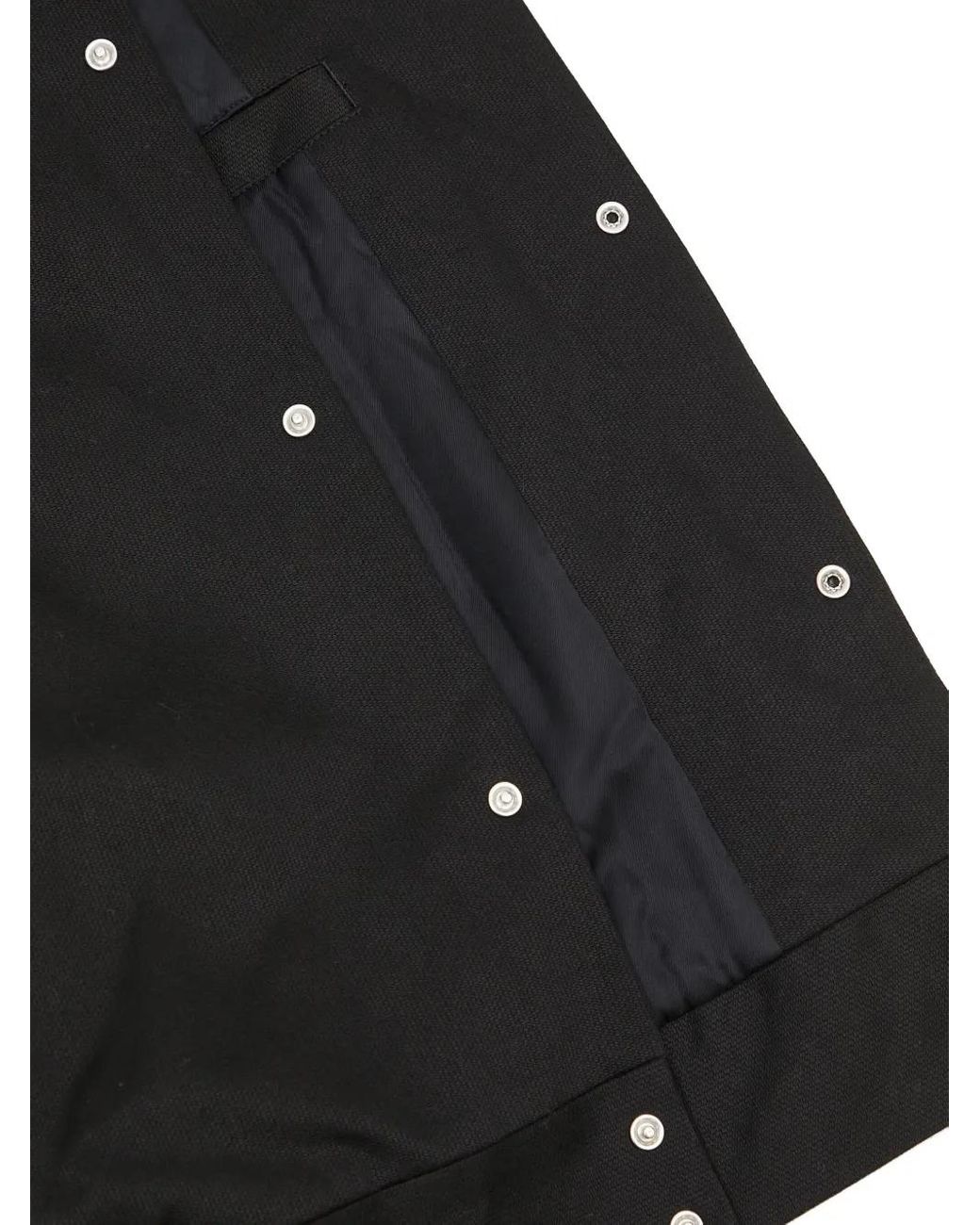 Wacko Maria Black Piped-Trim Jacket for men
