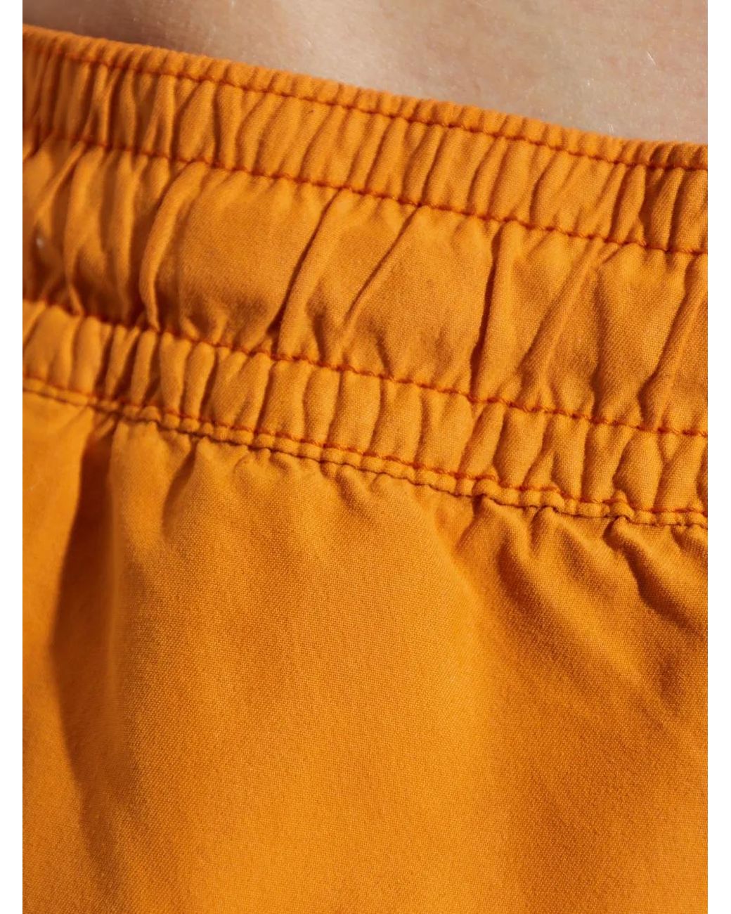 Stone Island Orange B100B09 Brushed Nylon Regular-Fit Mid-Length Swim Shorts With Pockets for men