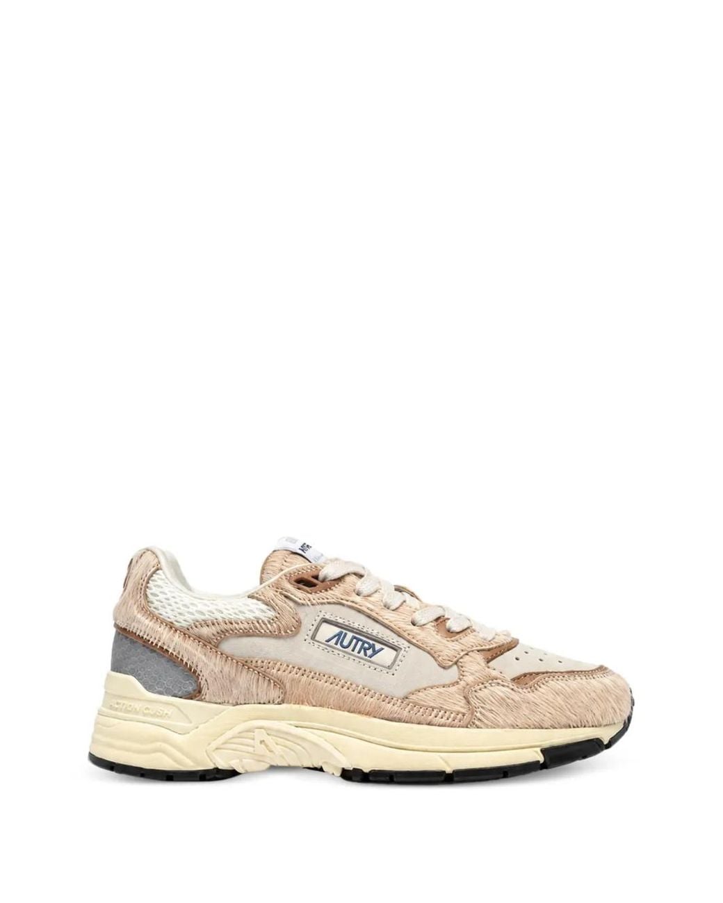 Autry White Hyperway Panelled Sneakers