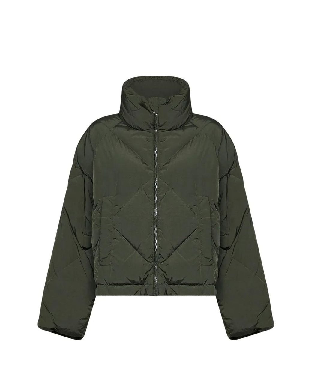 Weekend by Maxmara Green Short Down Jacket