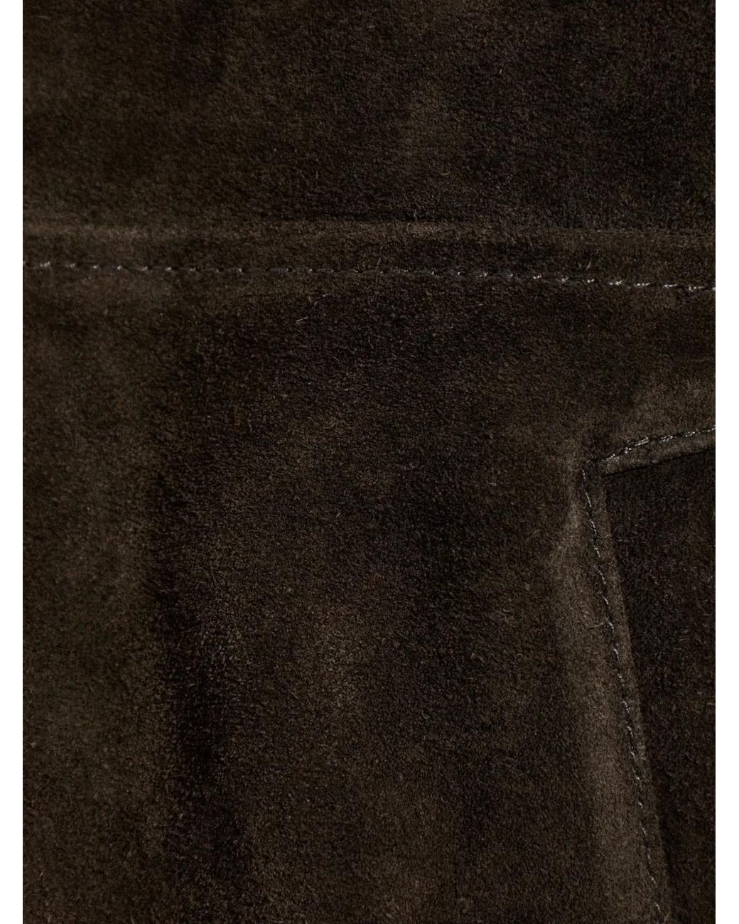 Arma Brown Veste Maddox En Cuir for men