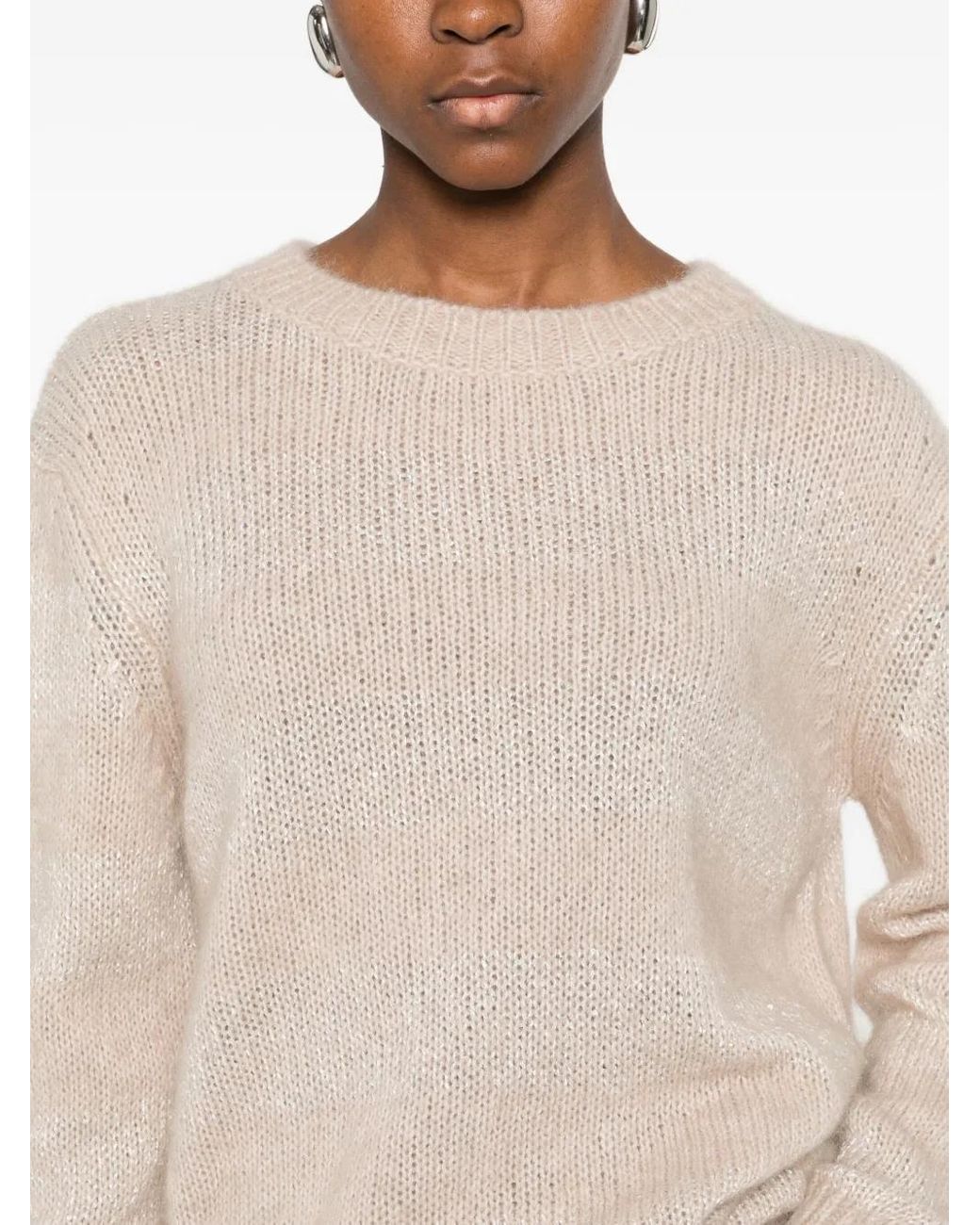 Herno Natural Round-Neck Knitwear