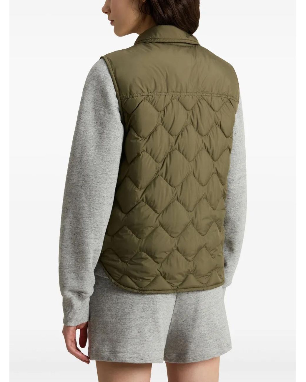 Woolrich White Heritage Vest