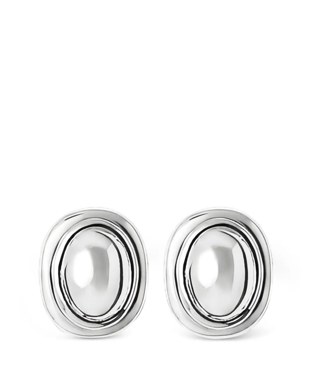 LIE STUDIO Metallic Franka Earrings