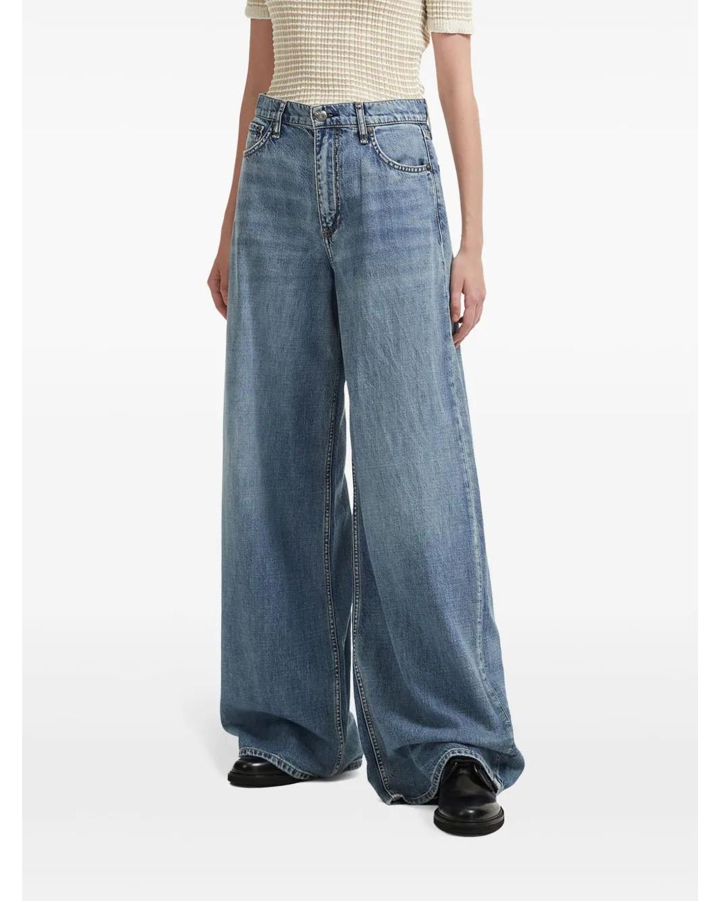 Rag & Bone Blue Sofie Jeans