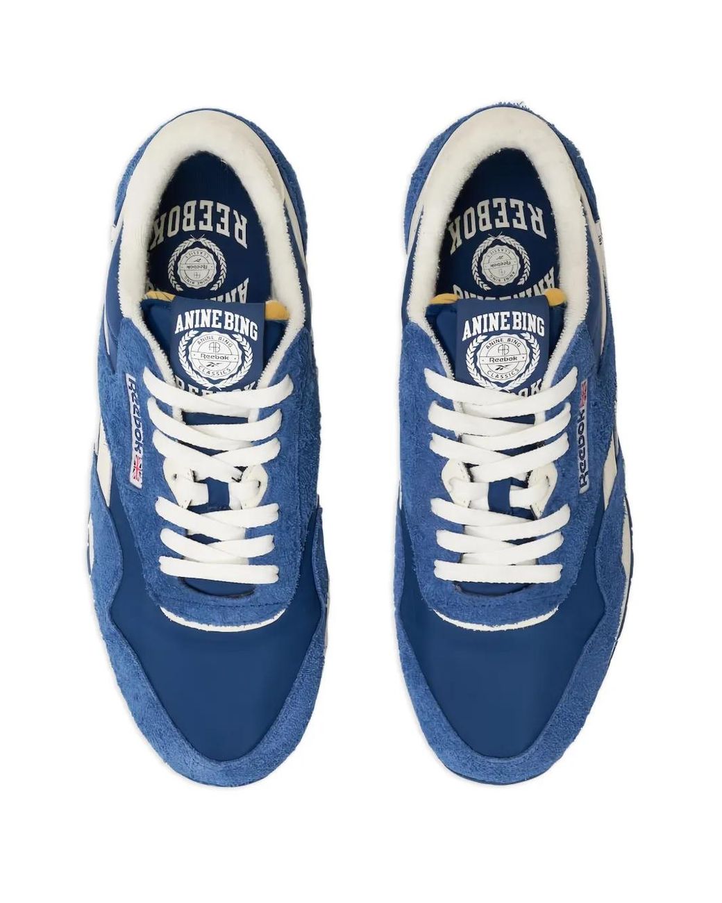 Reebok Blue Classic Nylon Sneakers