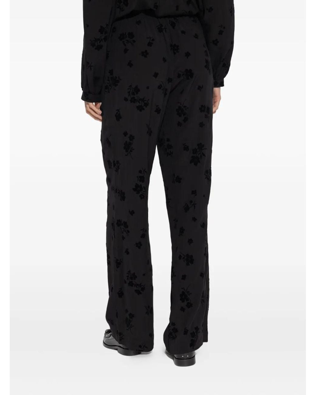 Zadig & Voltaire Black Drawstring Trousers