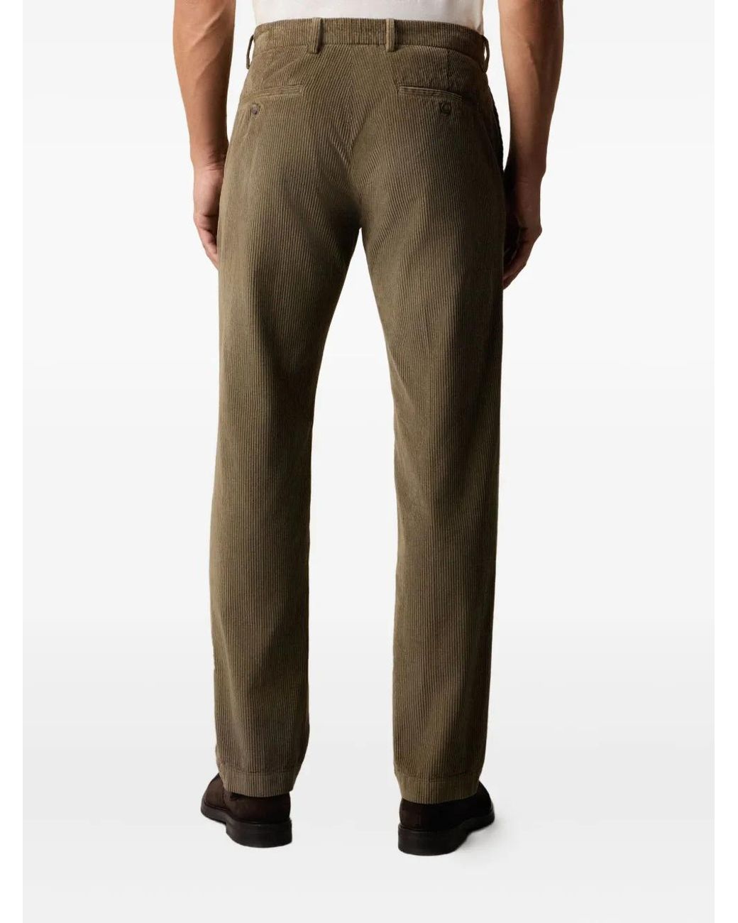 Brooks Brothers Green Corduroy Trousers for men