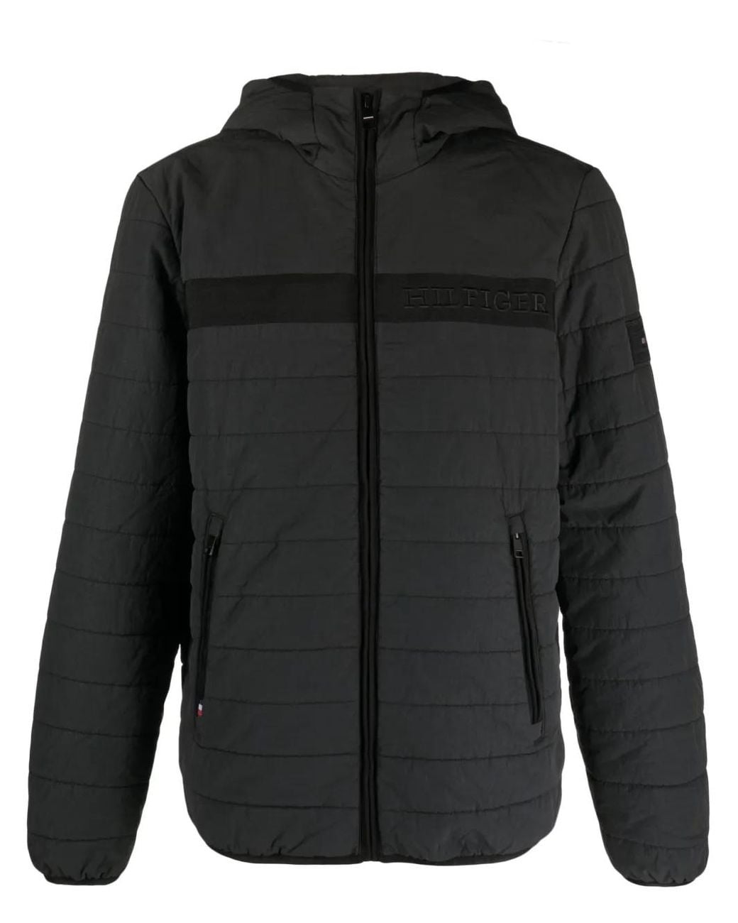 Winter Jackets Tommy Hilfiger de hombre de color Black