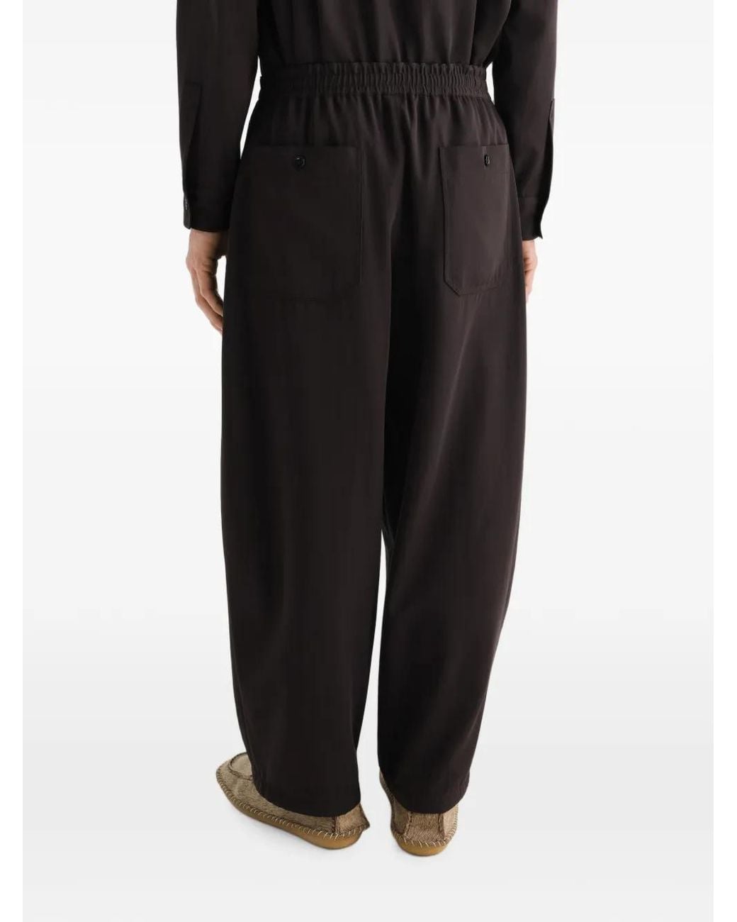 Lemaire Gray Jogger Pants for men