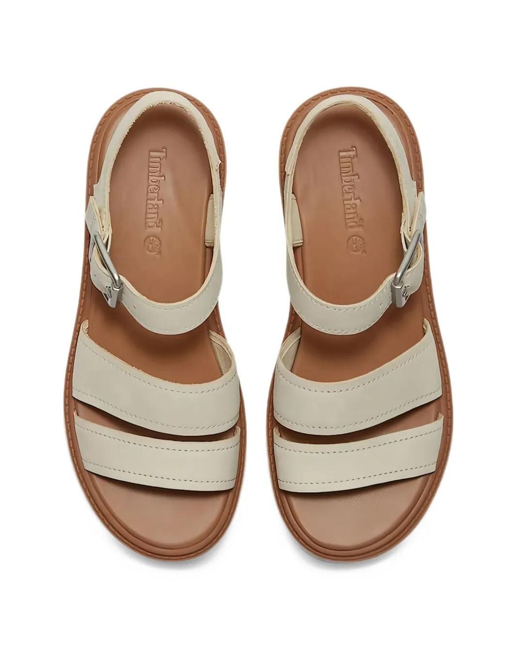 Timberland Brown Leather Sandals