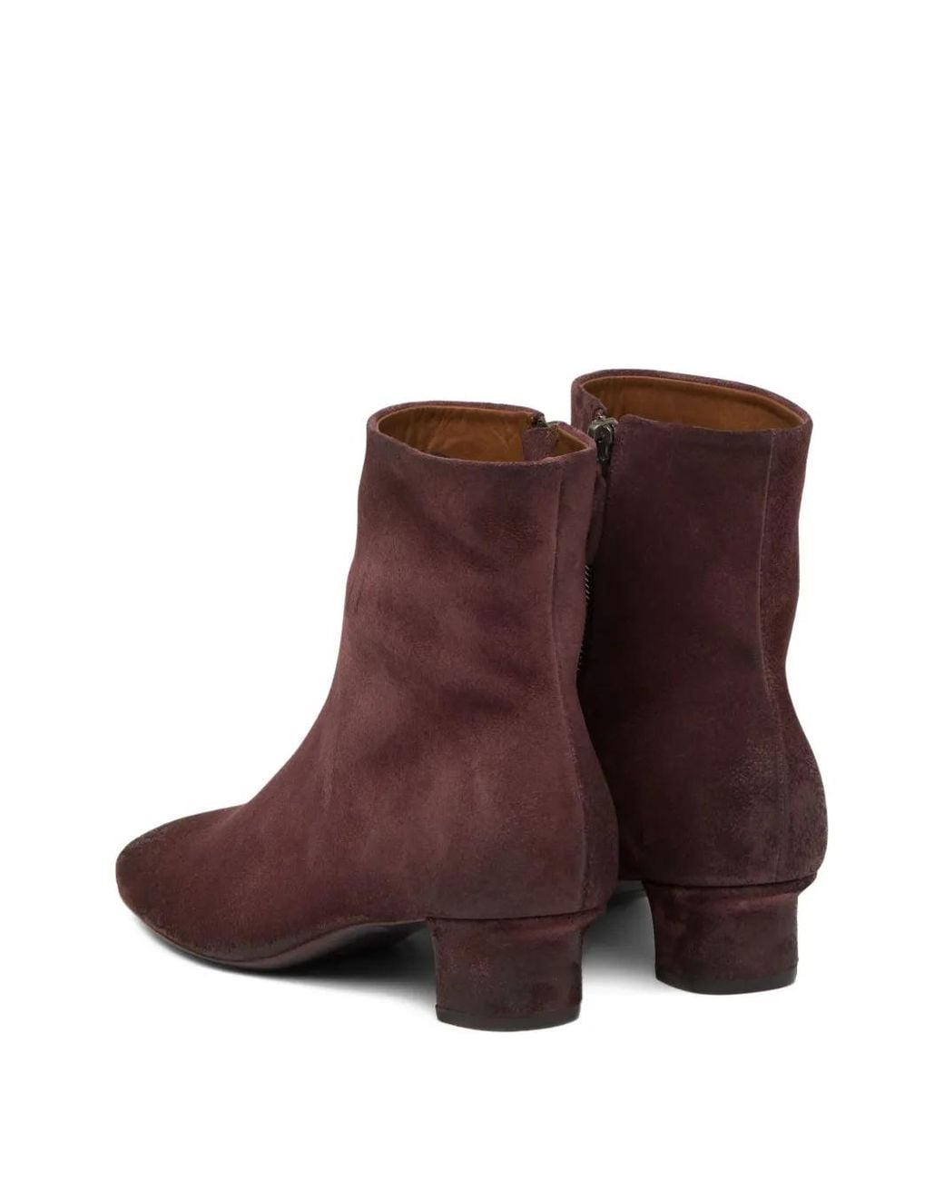 Marsèll Brown Suede Heeled Boots