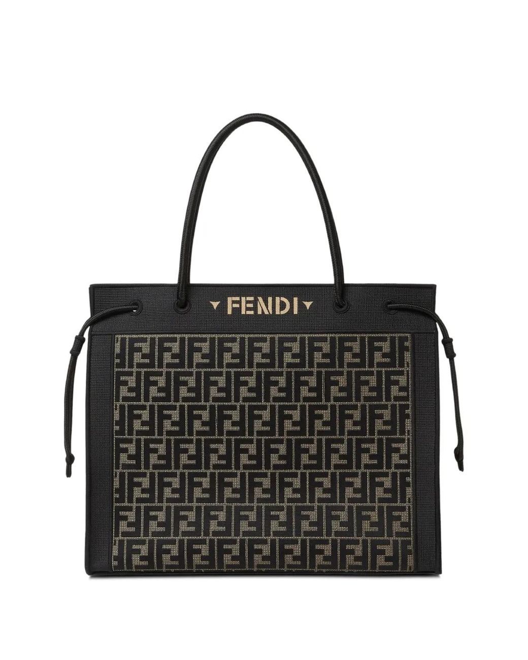 Fendi Black Magic Large Tote
