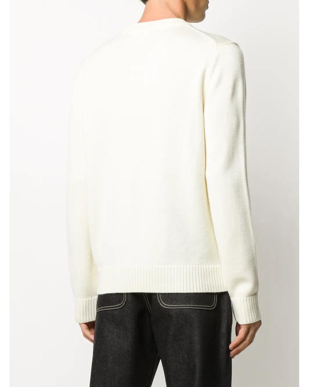 Casablanca Multicolor Intarsia Chair Knit Jumper for men