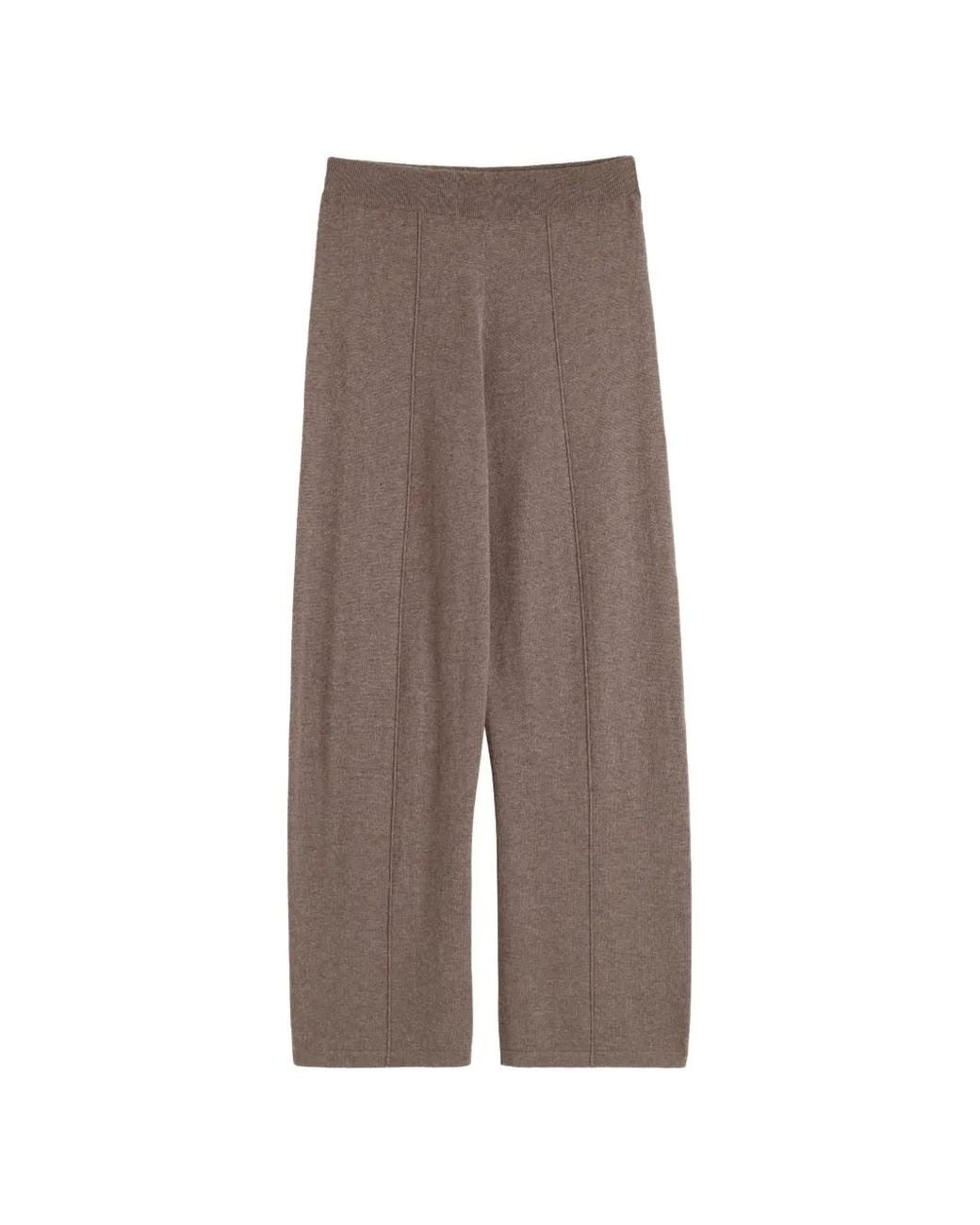 Chinti & Parker Brown Wide-Leg Palazzo Pants