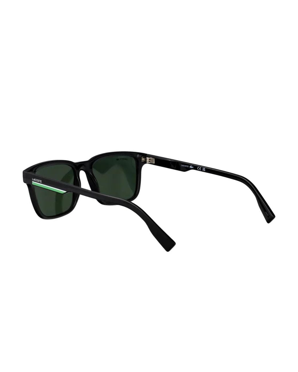 Lacoste Green Square-Frame Sunglasses for men